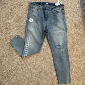 Old Navy Rockstar Ankle Length Skinny Jeans
